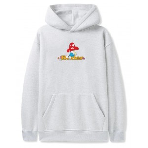 Sudadera Butter Goods Lazy Logo Gris